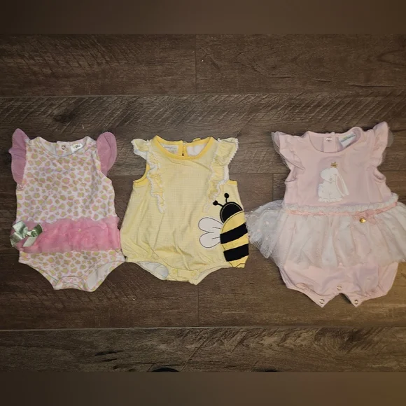 Pretty In Pink 💖 3-6M Clothing Bundle 💖 23 Pieces - Picture 7 of 11